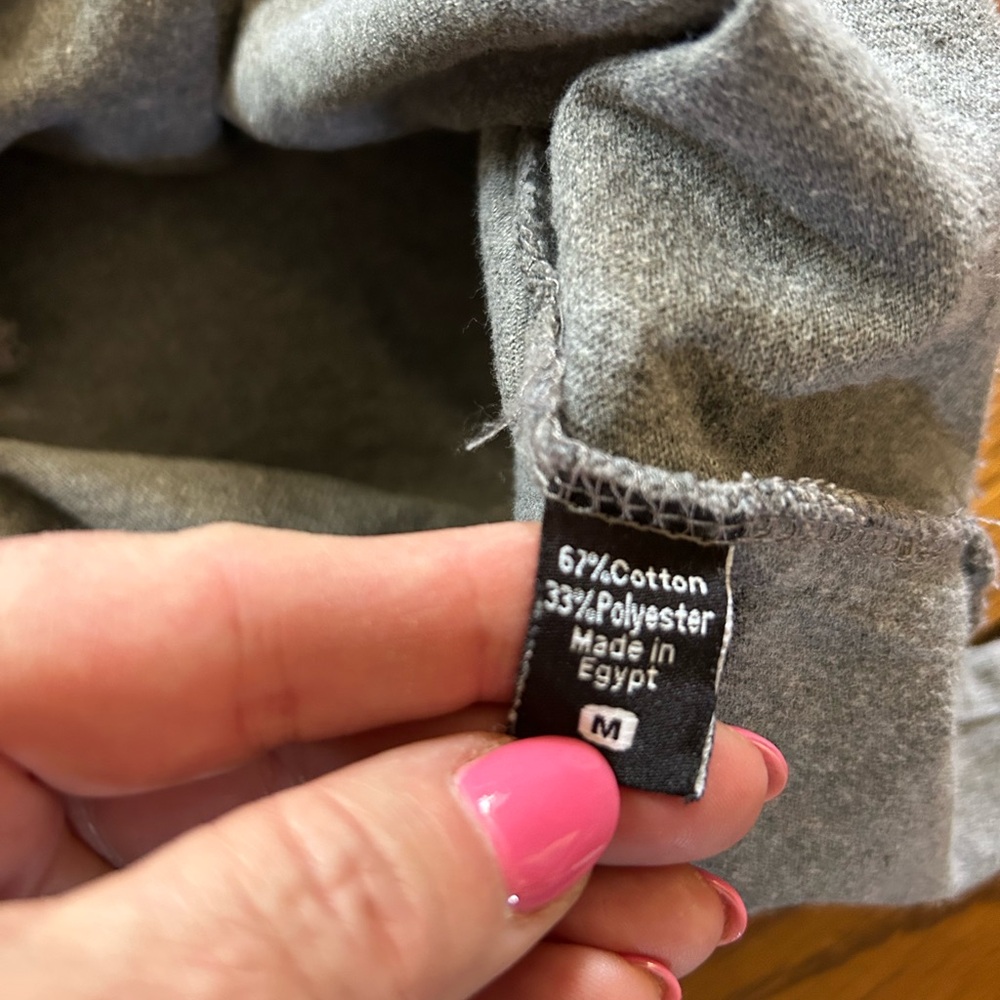 Gray Long-Sleeve Henley Shirt - Picture 12 of 13
